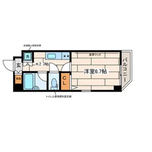 EXCELLIA 馬込【3階】の間取り