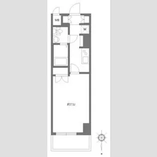 ステラ平塚【6階】の間取り