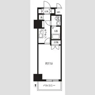 ステラ平塚【7階】の間取り