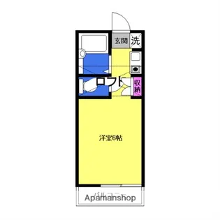 ルミエールミタ【2階】の間取り