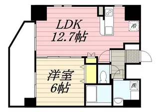 SーFORT茅ヶ崎【8階】の間取り