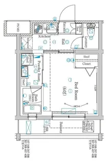 ラフィスタ元町Ⅰ【3階】の間取り