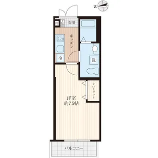 PIANO VILLA 東寺尾【1階】の間取り