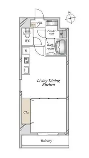 LOC’S YOKOHAMA BAYSIDE【3階】の間取り