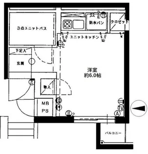 クリオ浅間台ファースト【2階】の間取り