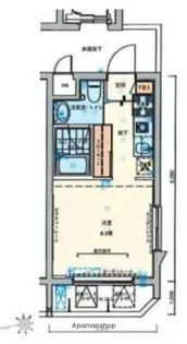 バージュアル横濱あざみ野【3階】の間取り