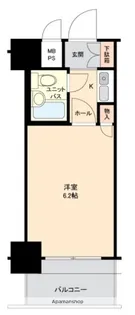 ホーユウコンフォルト相模原Ⅱ【10階】の間取り