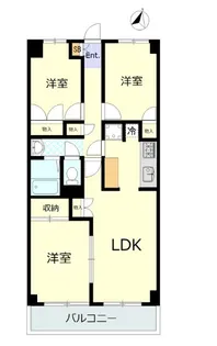 エンゼルハイム綱島第2【6階】の間取り
