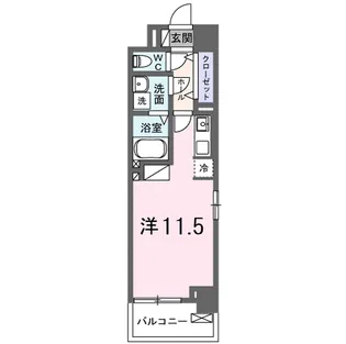 カームプレイン森崎【5階】の間取り