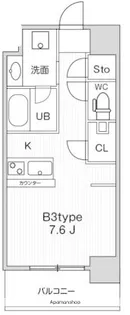 JMFRESIDENCE町田【2階】の間取り
