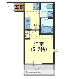 第九協栄ハイム【2階】の間取り