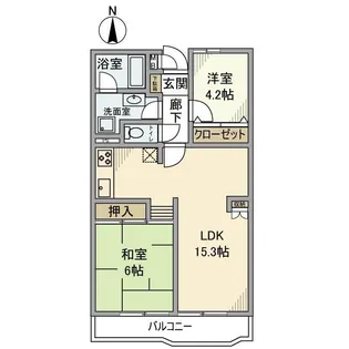 グレイスさがみ野【9階】の間取り