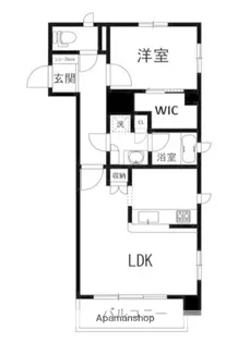 メゾン・ド・グラシアス【3階】の間取り