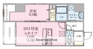IL PRIMO KISOYA【2階】の間取り
