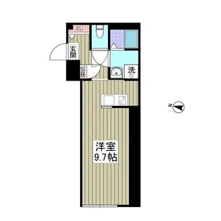 SUN GLANZいずみ中央【3階】の間取り