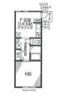 神奈川県横浜市緑区長津田3丁目【テラスハウス】の間取り