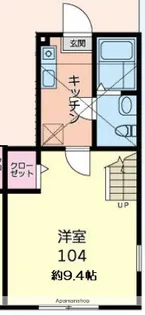 flourish 中田【1階】の間取り