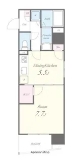 アジル湘南【2階】の間取り