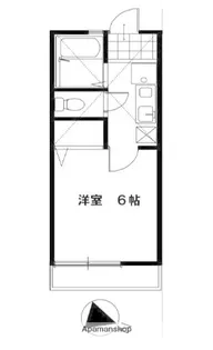 TARA天神【1階】の間取り