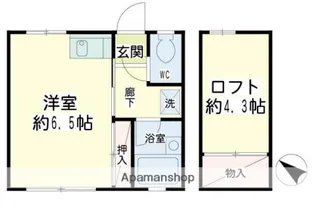 第二YMハイツ【1階】の間取り