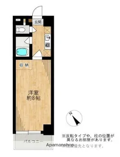 カサ・デ・カンポ【3階】の間取り