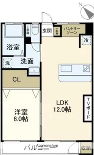 メゾン上村【2階】の間取り
