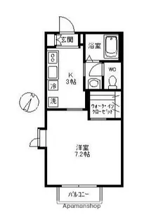 ルミナール辻堂南【1階】の間取り