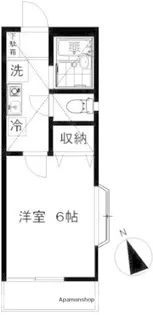 キャンパスコート【1階】の間取り