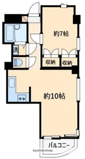 シーズ藤沢善行【4階】の間取り