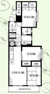 ガーデンテラス永田台【2階】の間取り