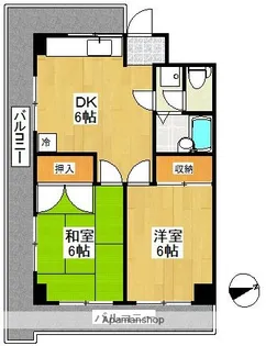 オートフラット【4階】の間取り