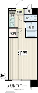 ロアールハイツ【8階】の間取り