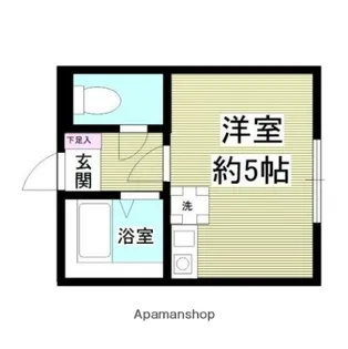 ヒルズ三ツ沢下町B棟【1階】の間取り