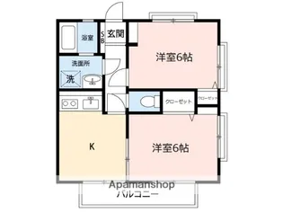 ヒルサイト洋光台【2階】の間取り