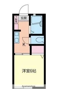 YSハイムA棟【2階】の間取り