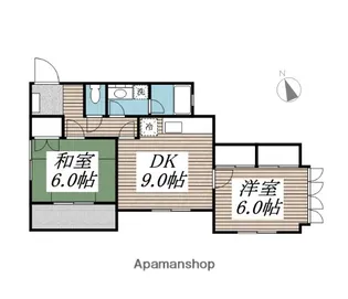トレド原宿B棟【1階】の間取り