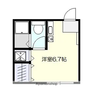 ジュネス湘南【1階】の間取り