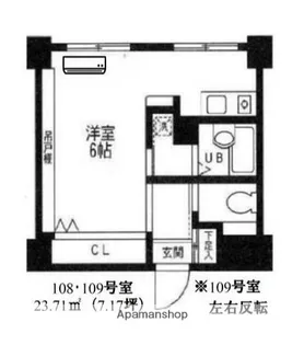 ラフィントール湘南【1階】の間取り