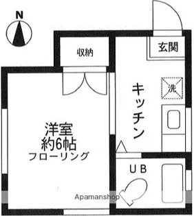 ビラ湘南【2階】の間取り