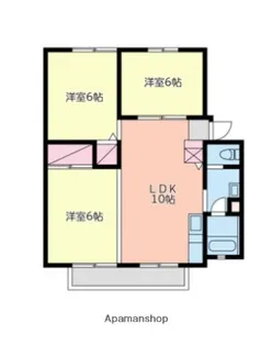 パレーシャル太平台Ⅰ【1階】の間取り