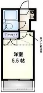 クレールメゾン本鵠沼【2階】の間取り