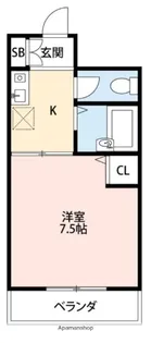ブレーメンTAMA上原【3階】の間取り