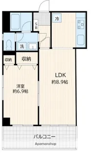 坂本ビル【4階】の間取り