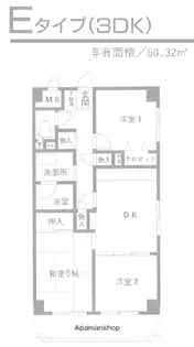 メゾンデフォンティヌ【2階】の間取り