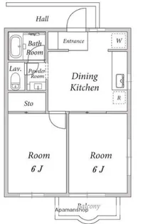 ドルチェ・カーサ【2階】の間取り
