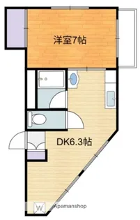 UNOマンション【1階】の間取り