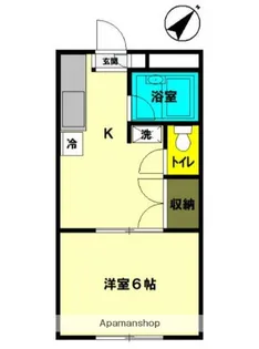サンパークMK【2階】の間取り