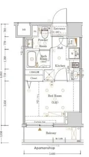 LOG横浜鶴見【3階】の間取り