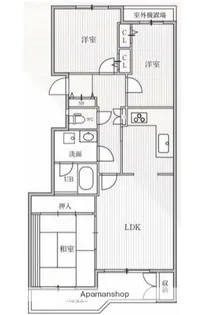 T’S GARDEN横浜反町【4階】の間取り