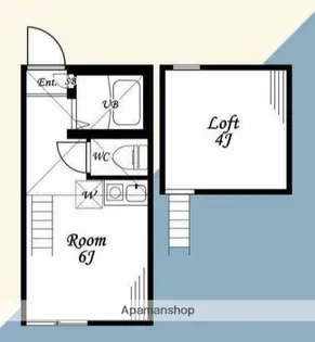 ユナイト石川町アッシュフォード【2階】の間取り